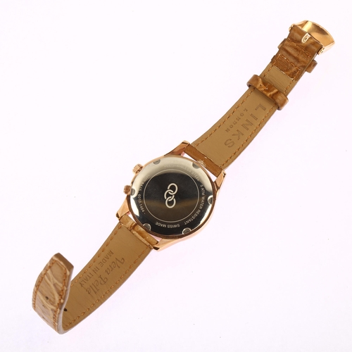 1042 - LINKS OF LONDON - a lady's rose gold plated stainless steel Regent quartz wristwatch, ref. 6010.1464... 