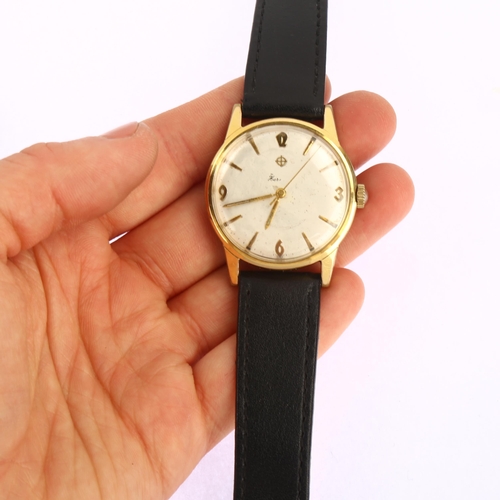 1057 - 3 wristwatches, including Marvin, and Art Deco Swiss silver example, all working order (3)