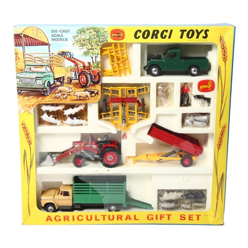 10 - CORGI TOYS - a Corgi Toys Gift Set number 5, Agricultural Gift Set, complete and in original packagi... 