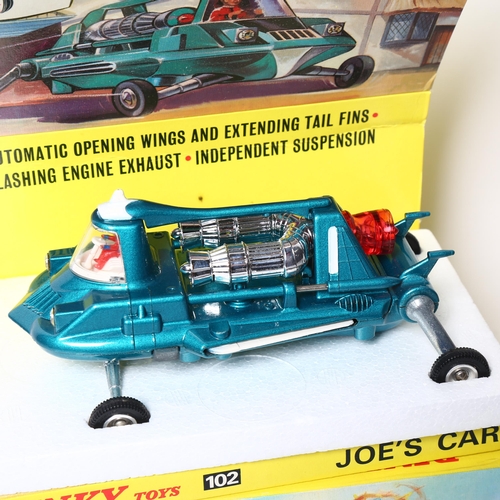 35 - DINKY - a Dinky Toys model 102 Joe's Car from the TV series Gerry Anderson's Joe 90, complete and in... 