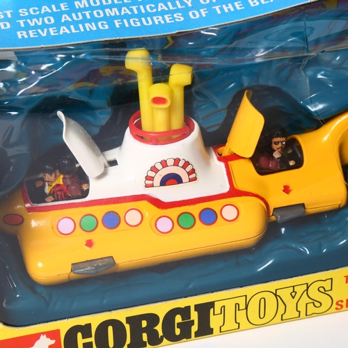 8 - CORGI TOYS - The Beatles Yellow Submarine Corgi Toys model 803, in original box