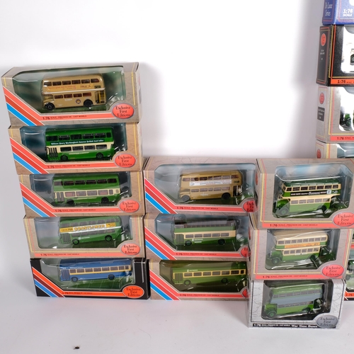 53 - EXCLUSIVE FIRST EDITIONS - a group of 17 x 1:76 scale precision diecast models, complete and in orig... 