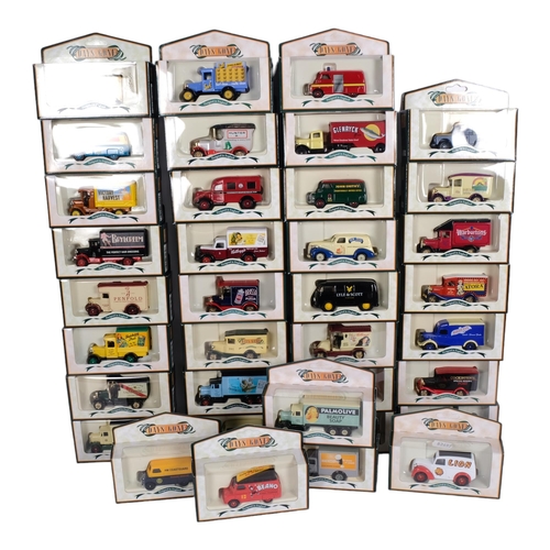56 - A group of boxed diecast vehicles, all from the Lledo Days Gone Series, in near mint unplayed with c... 