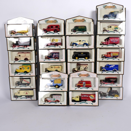56 - A group of boxed diecast vehicles, all from the Lledo Days Gone Series, in near mint unplayed with c... 