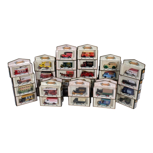 64 - A group of boxed diecast vehicles, all from the Lledo Collectables Days Gone range, in mint unplayed... 