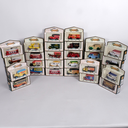 64 - A group of boxed diecast vehicles, all from the Lledo Collectables Days Gone range, in mint unplayed... 