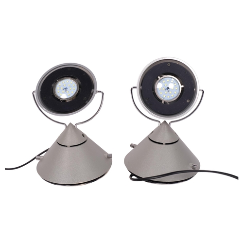 368 - F.A. PORSCHE for ARTEMIDE -  a pair of Litech Mikado post-modern spotlights, each with maker's label... 