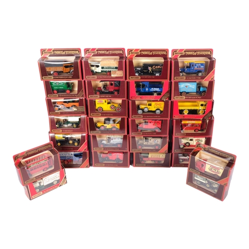 100 - MATCHBOX - MODELS OF YESTERYEAR - a quantity of boxed diecast vehicles, all in original boxes, in ne... 