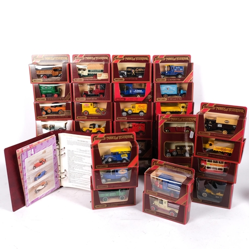 100 - MATCHBOX - MODELS OF YESTERYEAR - a quantity of boxed diecast vehicles, all in original boxes, in ne... 