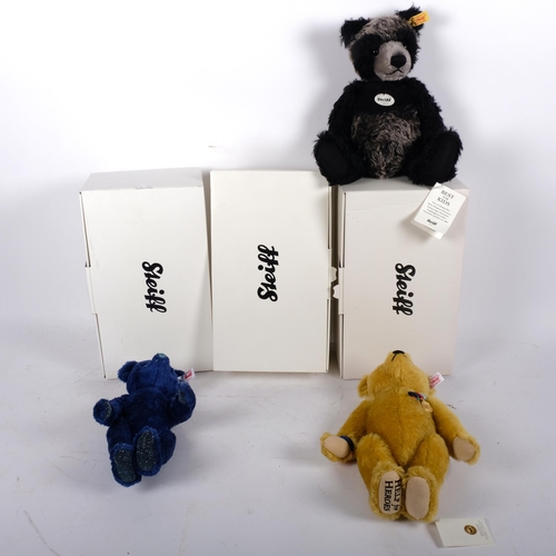 106 - STEIFF - a group of 3 Steiff teddy bears, including teddy bear 