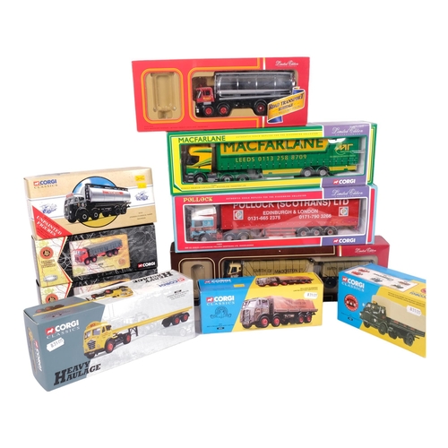 143 - CORGI - a group of boxed Corgi diecast vehicles, various models and series, including the Limited Ed... 