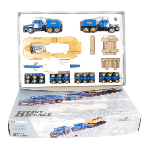 146 - CORGI - Heavy Haulage, Limited Edition Collectables set 18002, a 1:50 scale diecast model of Pickfor... 