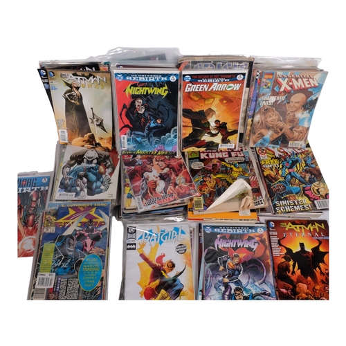 69 - A quantity of comics, including Marvel Comics Essential X Men, DC Batman Gotham Nights, various DC U... 