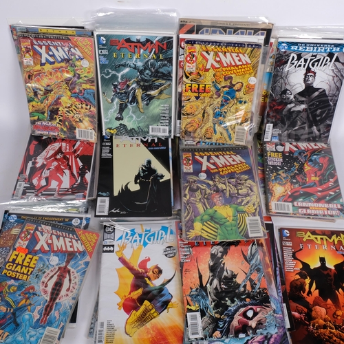 69 - A quantity of comics, including Marvel Comics Essential X Men, DC Batman Gotham Nights, various DC U... 