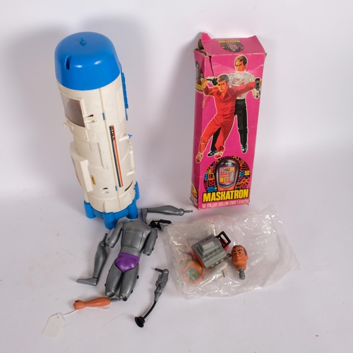 Six million dollar man cheap toy rocket