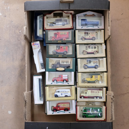 87 - A quantity of boxed diecast vehicles, many from the Lledo Days Gone Collection and various other Lle... 