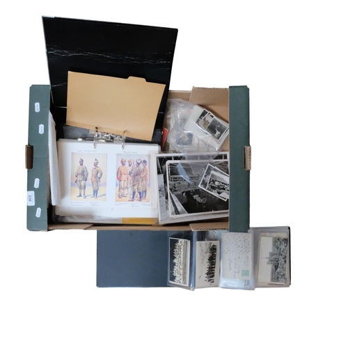 230 - A quantity of various topographical and other postcards, various ephemera etc (boxful)