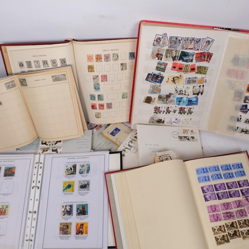 237 - A quantity of First Day Covers, various stamp albums etc (boxful)