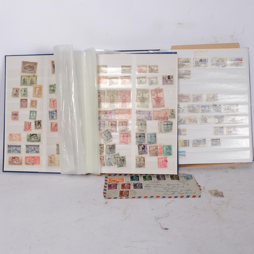 248 - POSTAGE STAMPS - 2 stock books, Portugal and Spain (2)