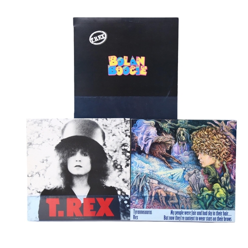 385 - T-REX - 2 albums to include Bolan Boogie, The Slider fly double back, Profits, Seers and Sages of Th... 