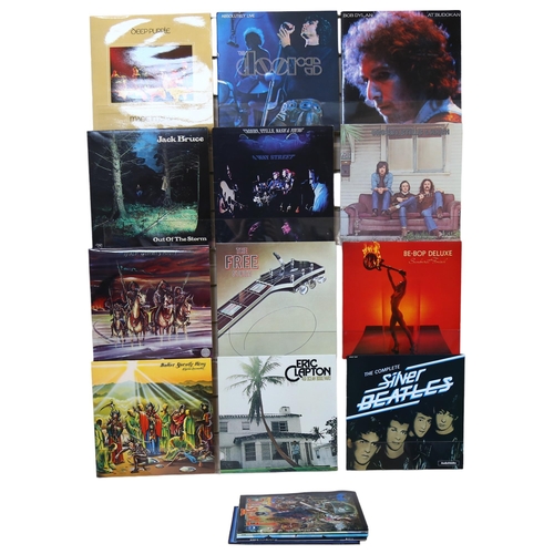 405 - A group of albums, including The Doors, Deep Purple, Crosby Stills & Nash, The Baker Gurvitz Army et... 