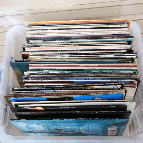 415 - A large quantity of various albums, to include Feliciano, Blue Band, The Bee Gees, Boomtown Rats etc