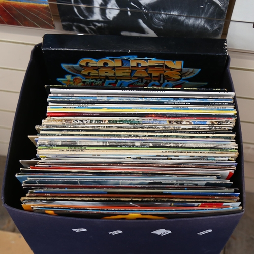 415A - A large quantity of mixed albums, to include Blow Monkeys, Stray Cats, Hughie Lewis and The News, Mi... 