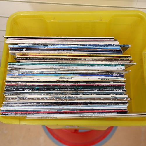 416 - A large quantity of various albums, to include A Tribute To The Rolling Stones, The Pupils, Dan Fogl... 