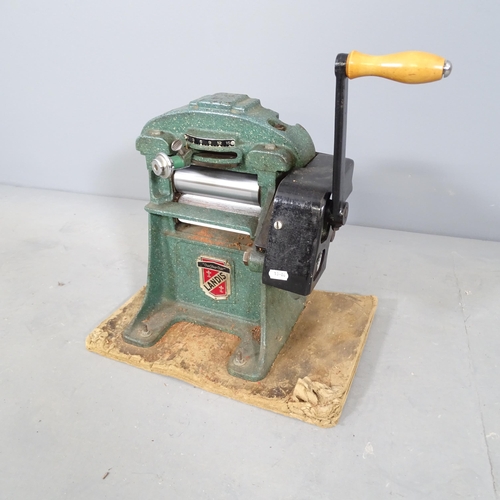 2723 - A Landis model 30, number 710139 roller skiver splitter. From the workshop of saddle maker Brian R. ... 