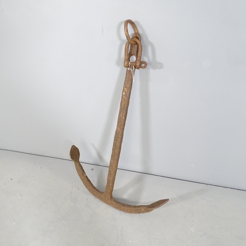 2756 - A Fisherman's anchor, lacking bar. 54x83cm.