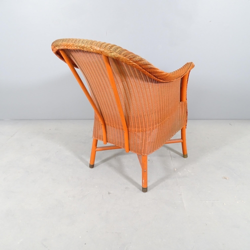 2759 - A Lloyd loom bedroom chair.