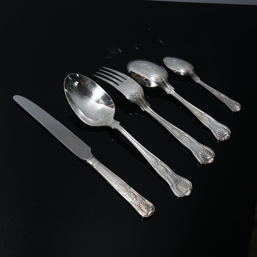 900 - A Viners canteen of cutlery for 8 people, in King's Royale pattern (58 pieces), in fitted case