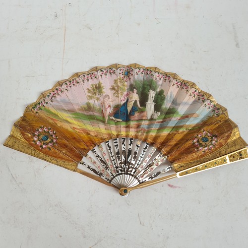 272 - 2 pairs of mother-of-pearl opera glasses, a mother-of-pearl card case and purse, a gilt-metal and pa... 