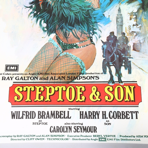 120 - MOVIE POSTER - Steptoe & Son (1972) UK One Sheet film poster, rolled, 27 x 40 inches