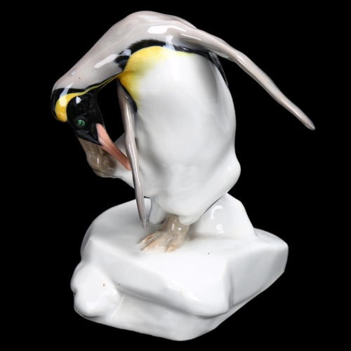 167 - Meissen porcelain penguin, circa 1934, height 13cm