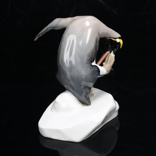 167 - Meissen porcelain penguin, circa 1934, height 13cm