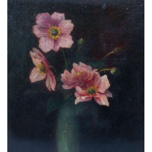 631 - Alfred Ward (active 1873 - 1927), still life flower study, oil on wood panel, signed and dated 1927,... 