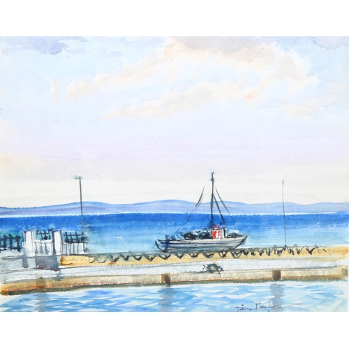 819 - Irene Bache (1901 - 1999), pair of watercolours, Scottish scenes, 25cm x 35cm, framed