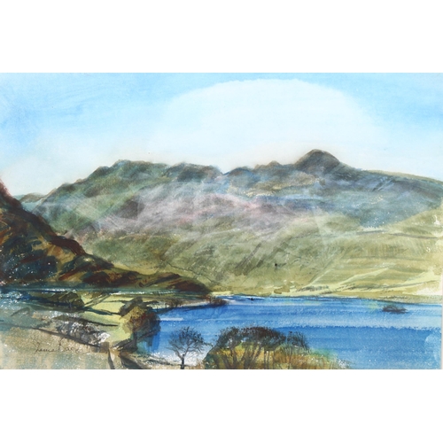 819 - Irene Bache (1901 - 1999), pair of watercolours, Scottish scenes, 25cm x 35cm, framed