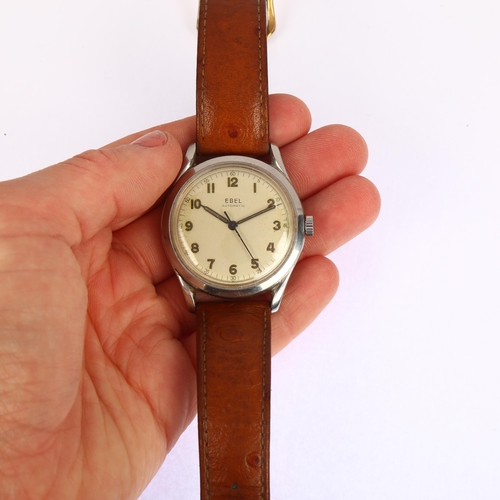 1007 - EBEL - a Second World War Period stainless steel 