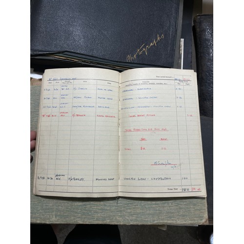 170 - A collection of Second World War RAF ephemera, relating to A/Flight Lieutenant A J Minnis DFC, inclu... 