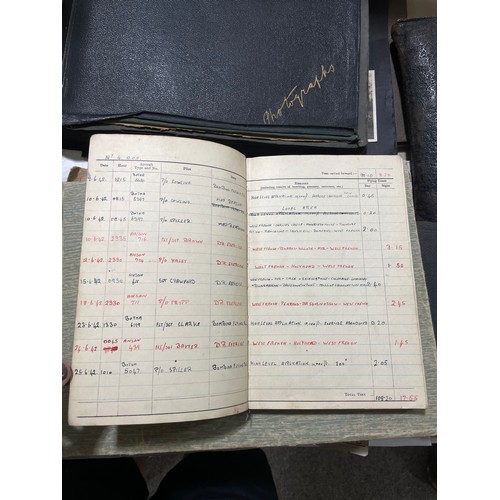 170 - A collection of Second World War RAF ephemera, relating to A/Flight Lieutenant A J Minnis DFC, inclu... 