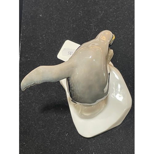 167 - Meissen porcelain penguin, circa 1934, height 13cm