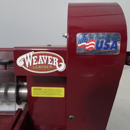 A Weaver leather strap cutter. 66x33x30cm. From the of saddle