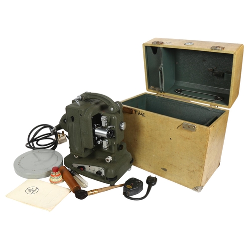 229 - PAILLARD BOLEX - a boxed cine projector, model no. M8R, serial no. 325811, in original hardshell car... 