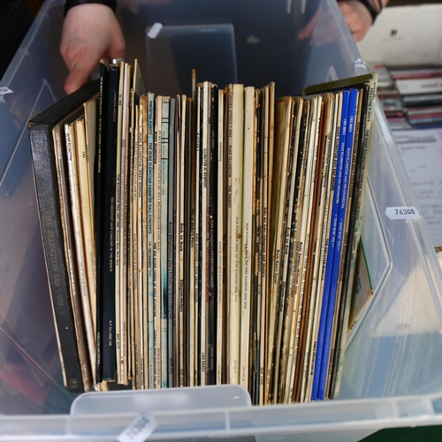 244 - A quantity of 1960s and 1970s Duke Ellington LPs, and some EMI jazz acetates test pressings, and som... 