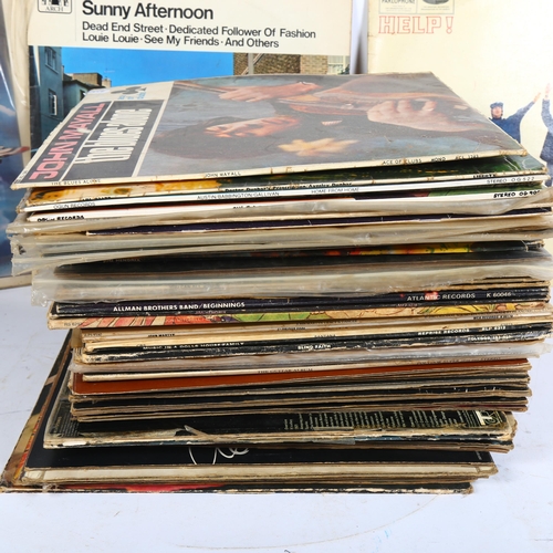 248 - A quantity of vinyl LPs, including various artists such as the Beatles, The Jimi Hendrix Experience,... 