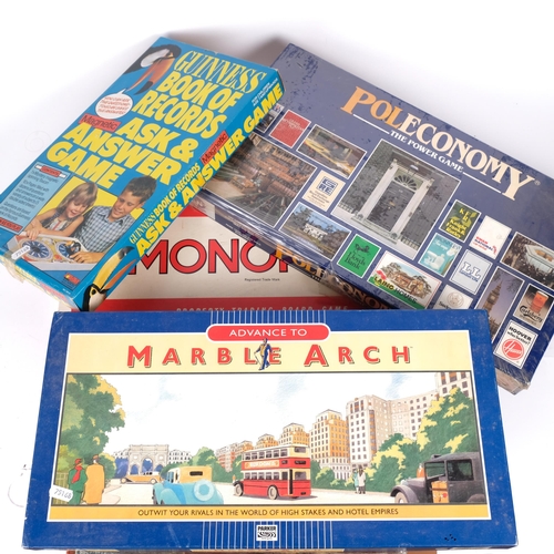 455 - Various Vintage games and puzzles, including Magic Robot and various Monopoly etc