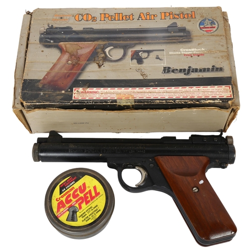 54 - A Benjamin Sheridan E9 Series CO2 air pistol, .20 calibre, boxed