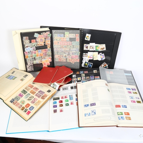 75 - Various stamp albums, stock books, etc (boxful)